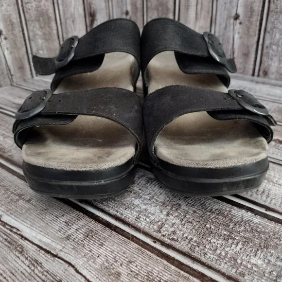 Dansko | "Sophie" Black Strappy Sandals Sz 10 - Picture 7 of 11